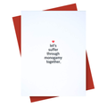 Let's Suffer Monogamy - Anniversary Card