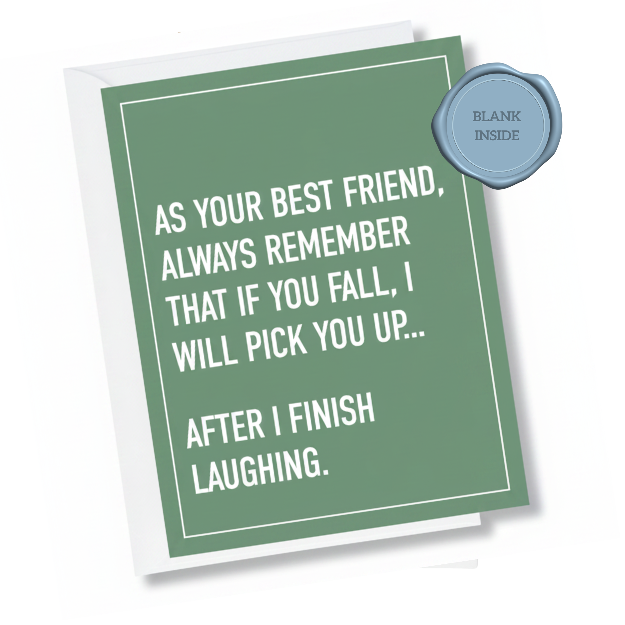 As Your Best Friend - Friendship Card