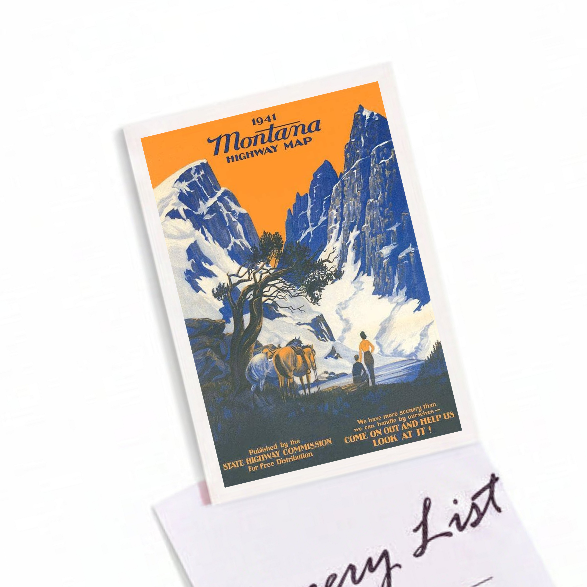 Highway MT-382 -  Montana Magnet