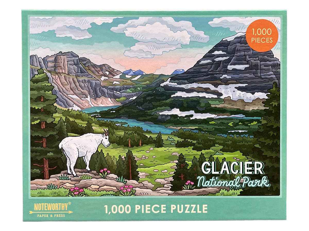 Glacier National Park - Jigsaw Puzzle