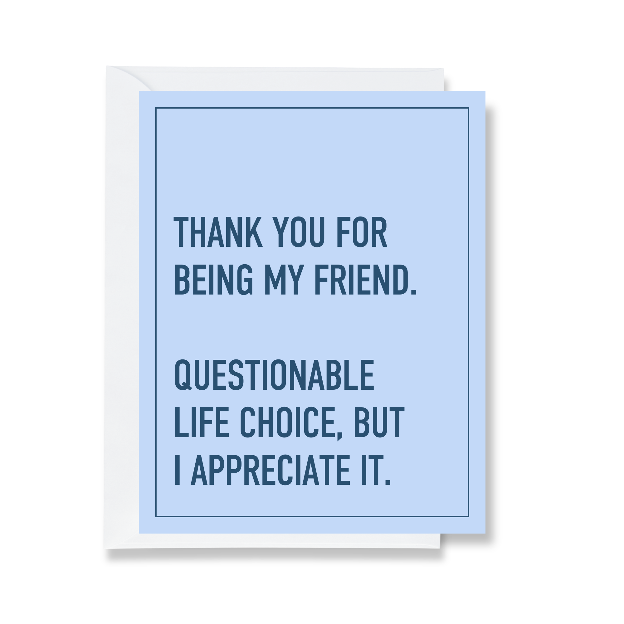 Thanks For Being My Friend Greeting Card - The Ruddy Duck