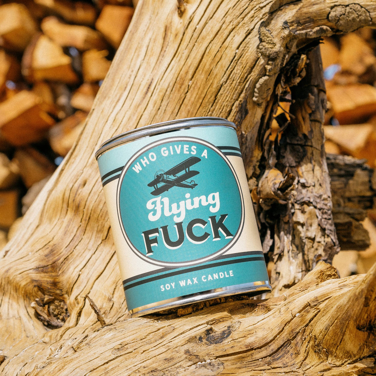 Who Gives a Flying Fuck? - 12 oz Paint Can Scented Candle