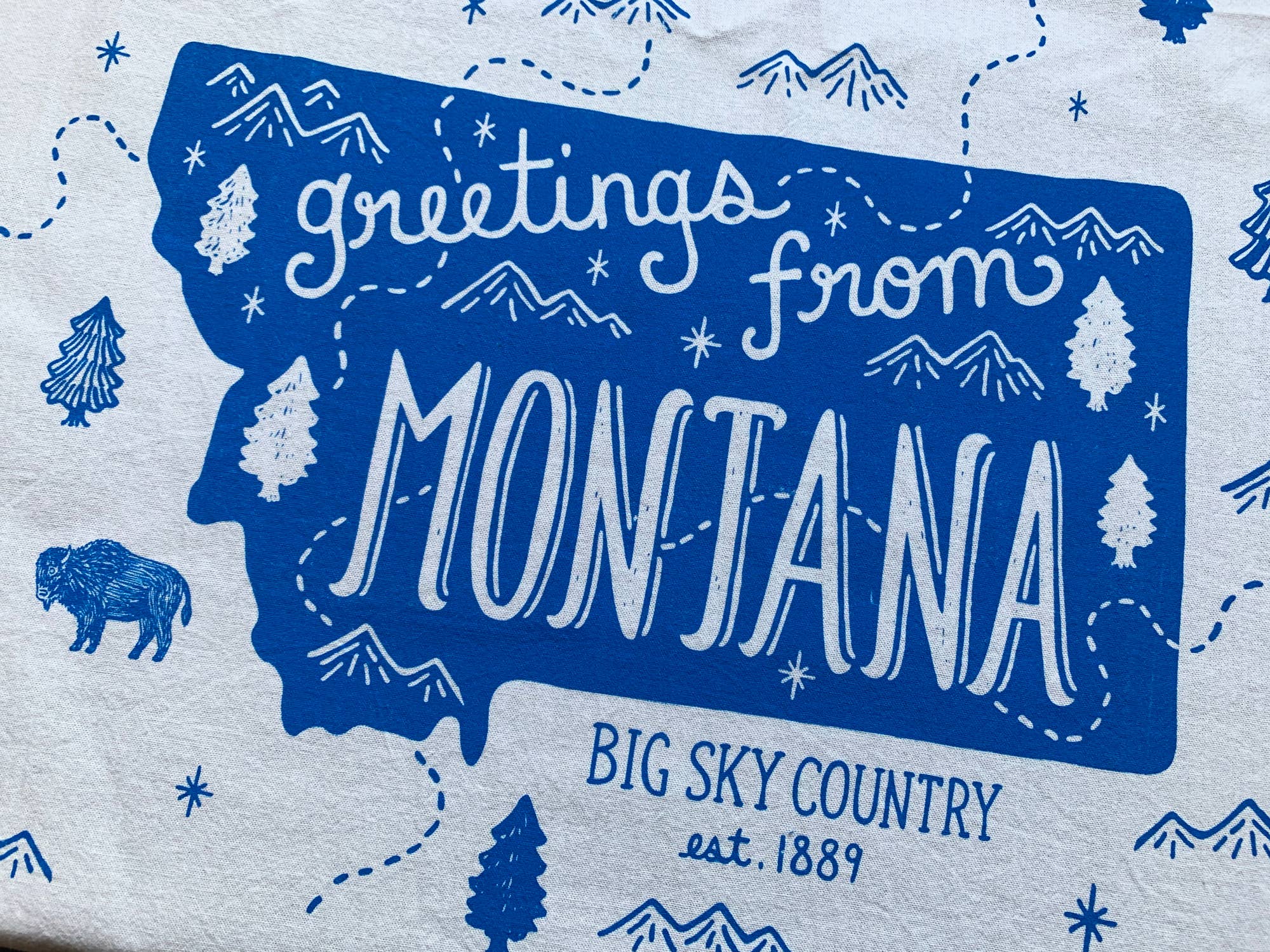 Montana - Tea Towel