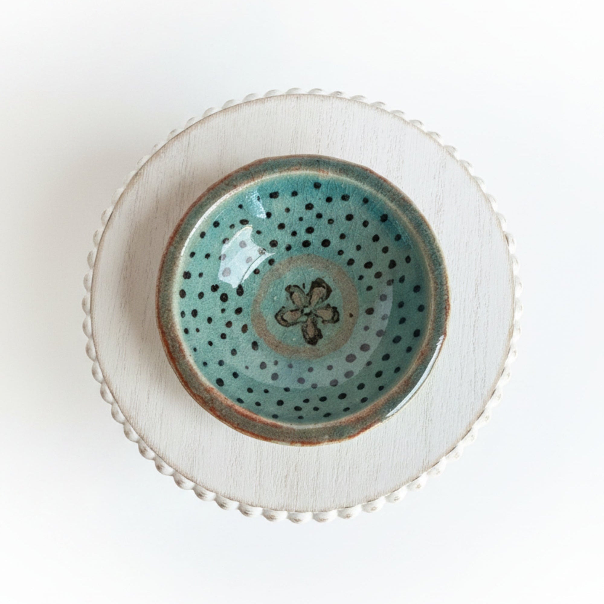 Tiny Flower - Ceramic Trinket Dish