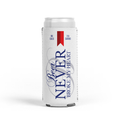 Beer Never Broke My Heart - Flat Slim Can Neoprene Koozie