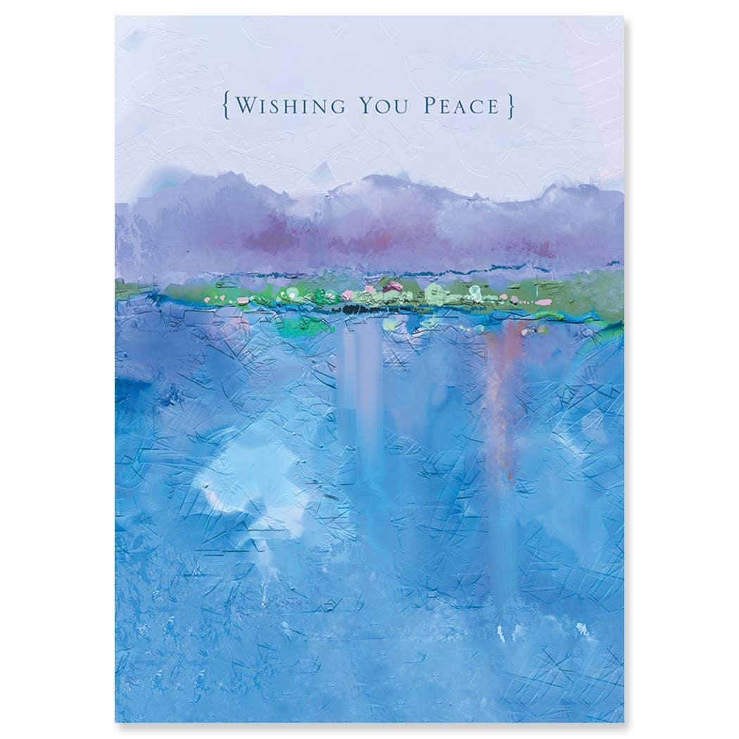 Wishing You Peace - Sympathy Card