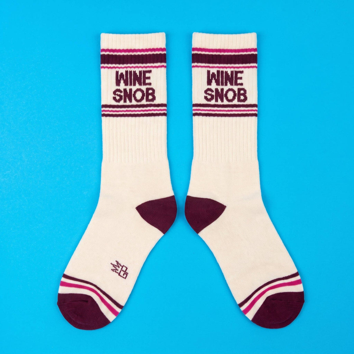 Wine Snob Unisex Gym Crew Socks