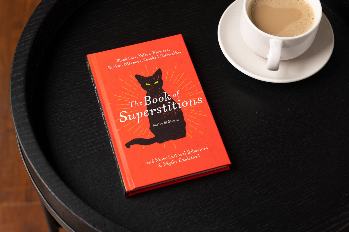 The Book of Superstitions illustrated book from The Ruddy Duck in Whitefish, Montana, alternate view