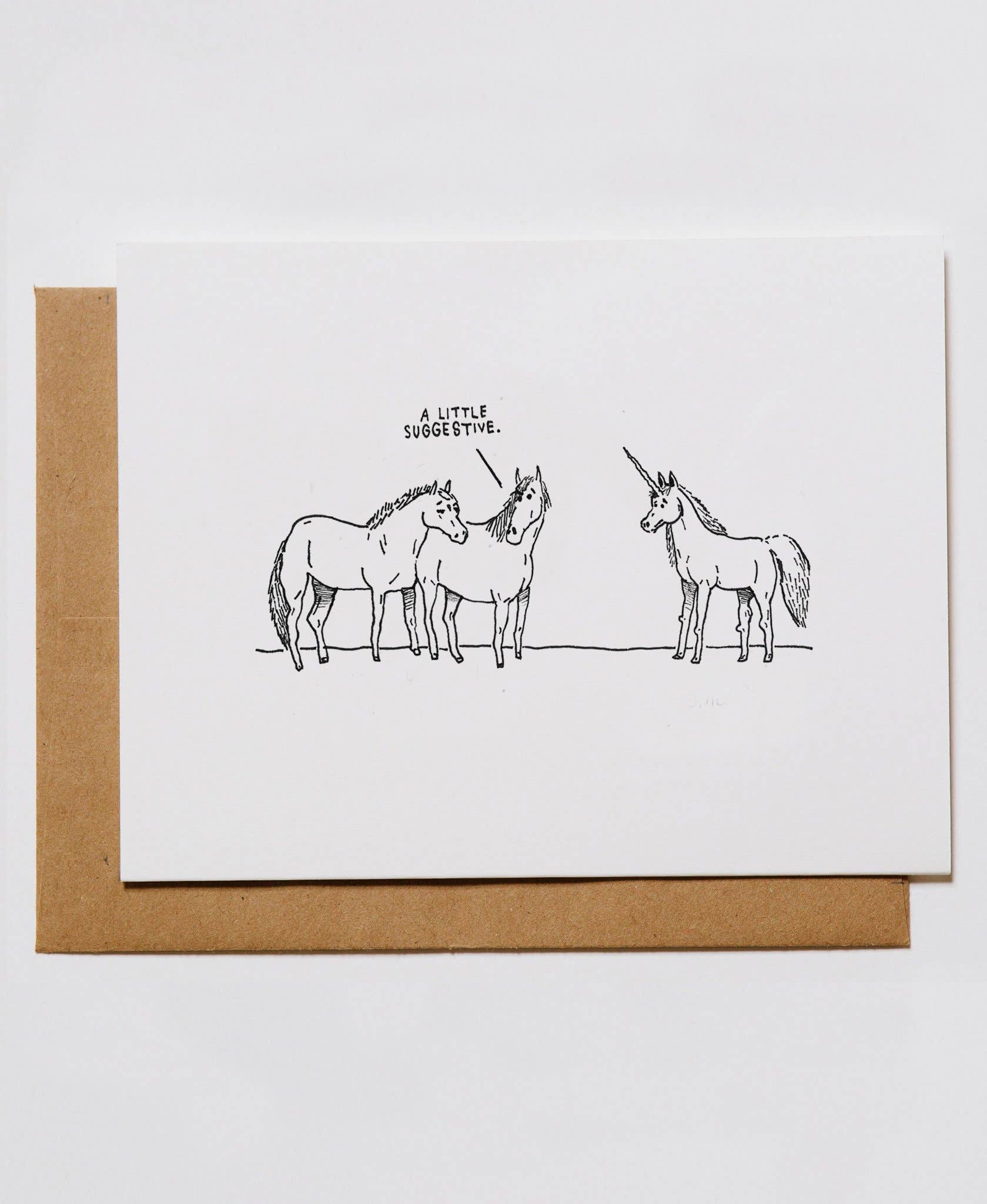 Suggestive Unicorns — Card