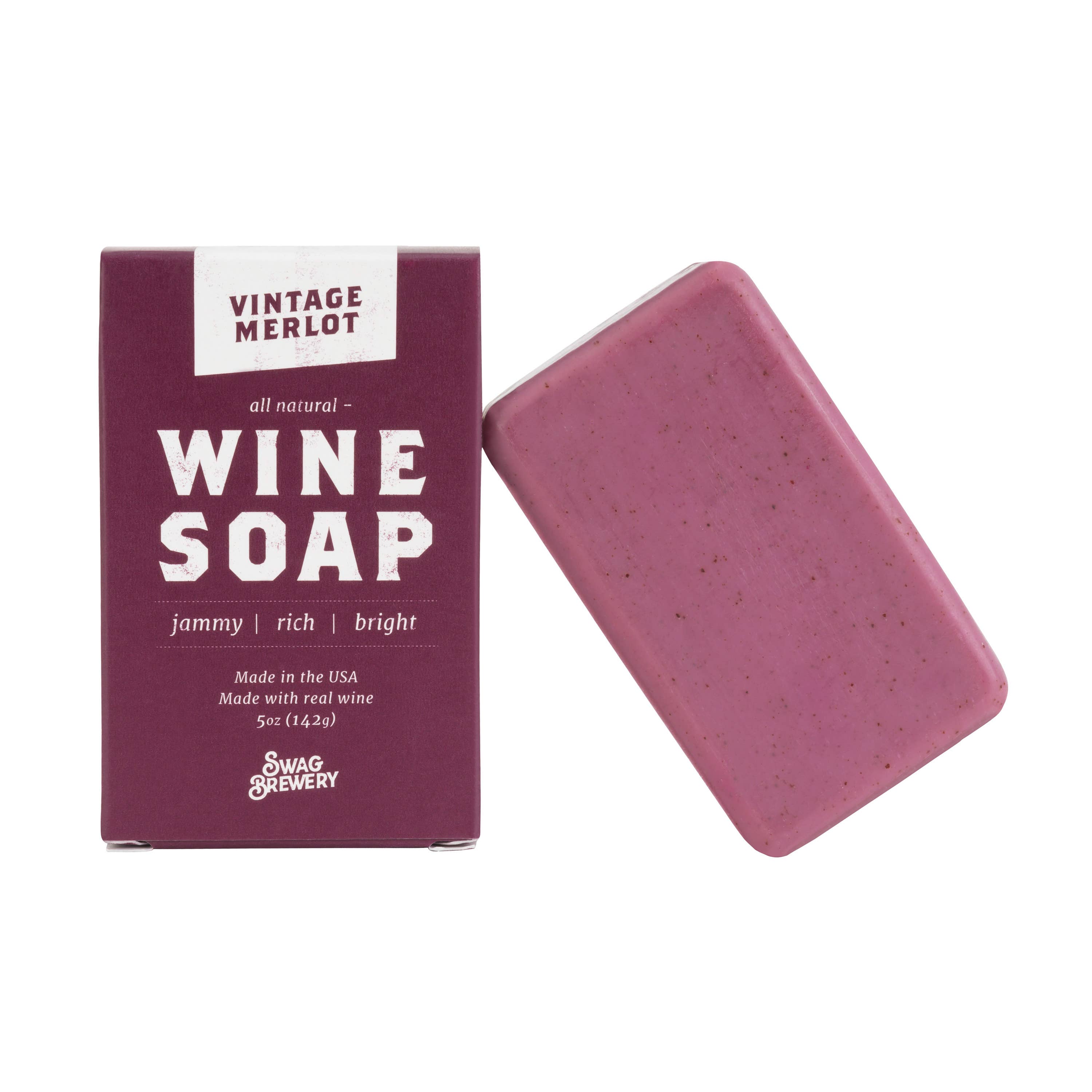 Vintage Merlot Wine Soap