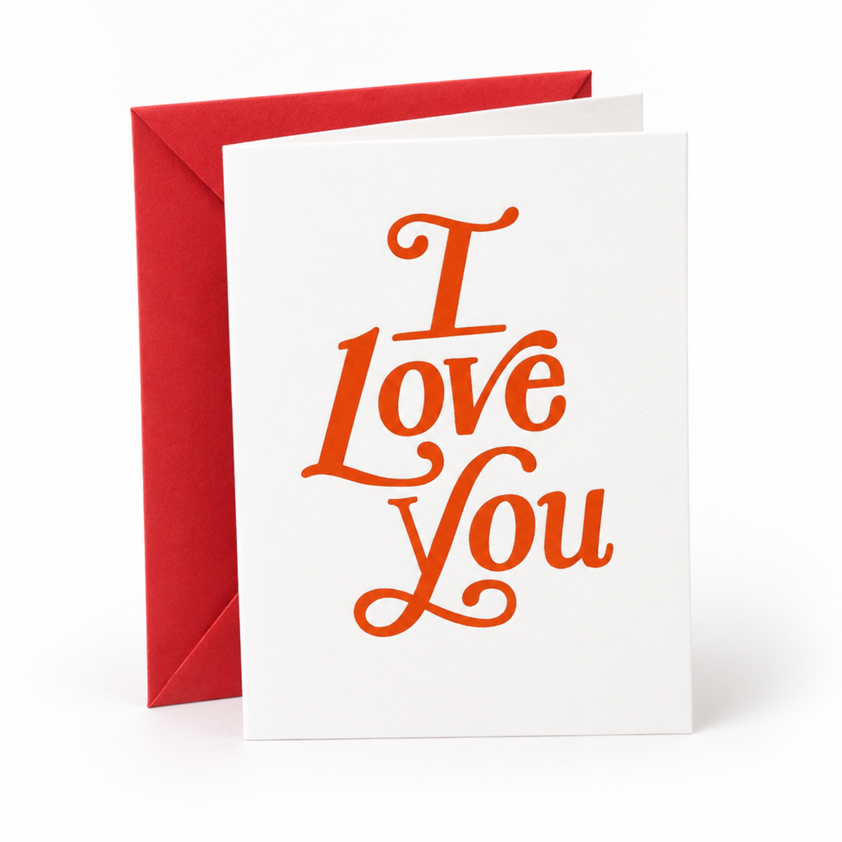 I Love You Greeting Card