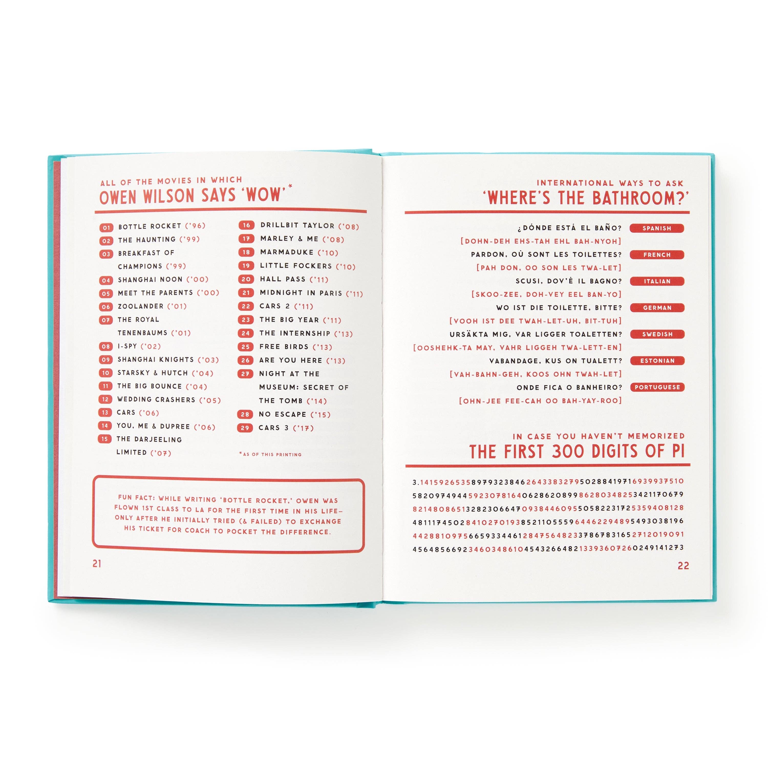 Useful Guide to Useless Facts - Book