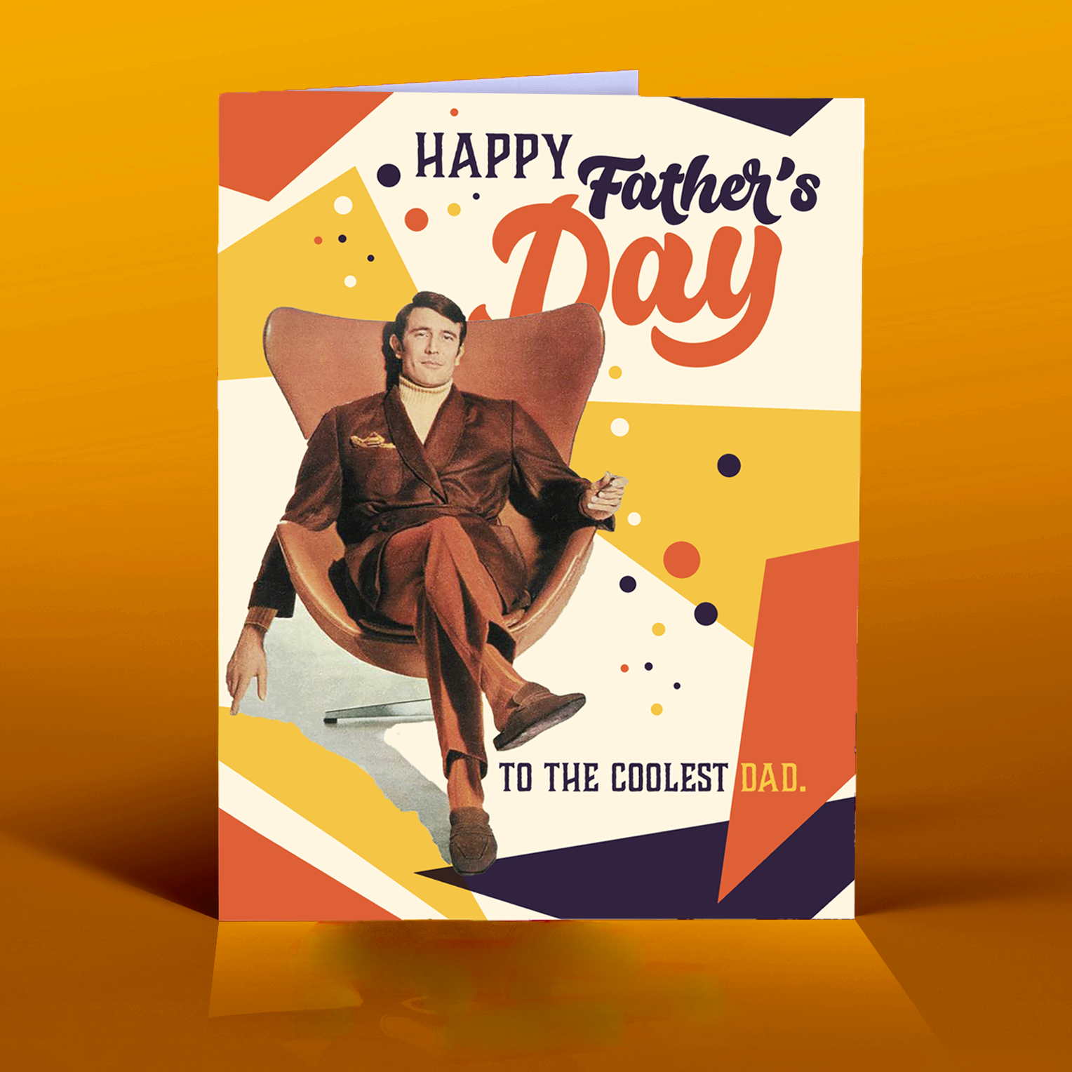 To The Coolest Dad - Father's Day Card