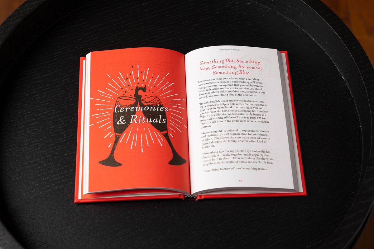 The Book of Superstitions illustrated book from The Ruddy Duck in Whitefish, Montana, alternate view