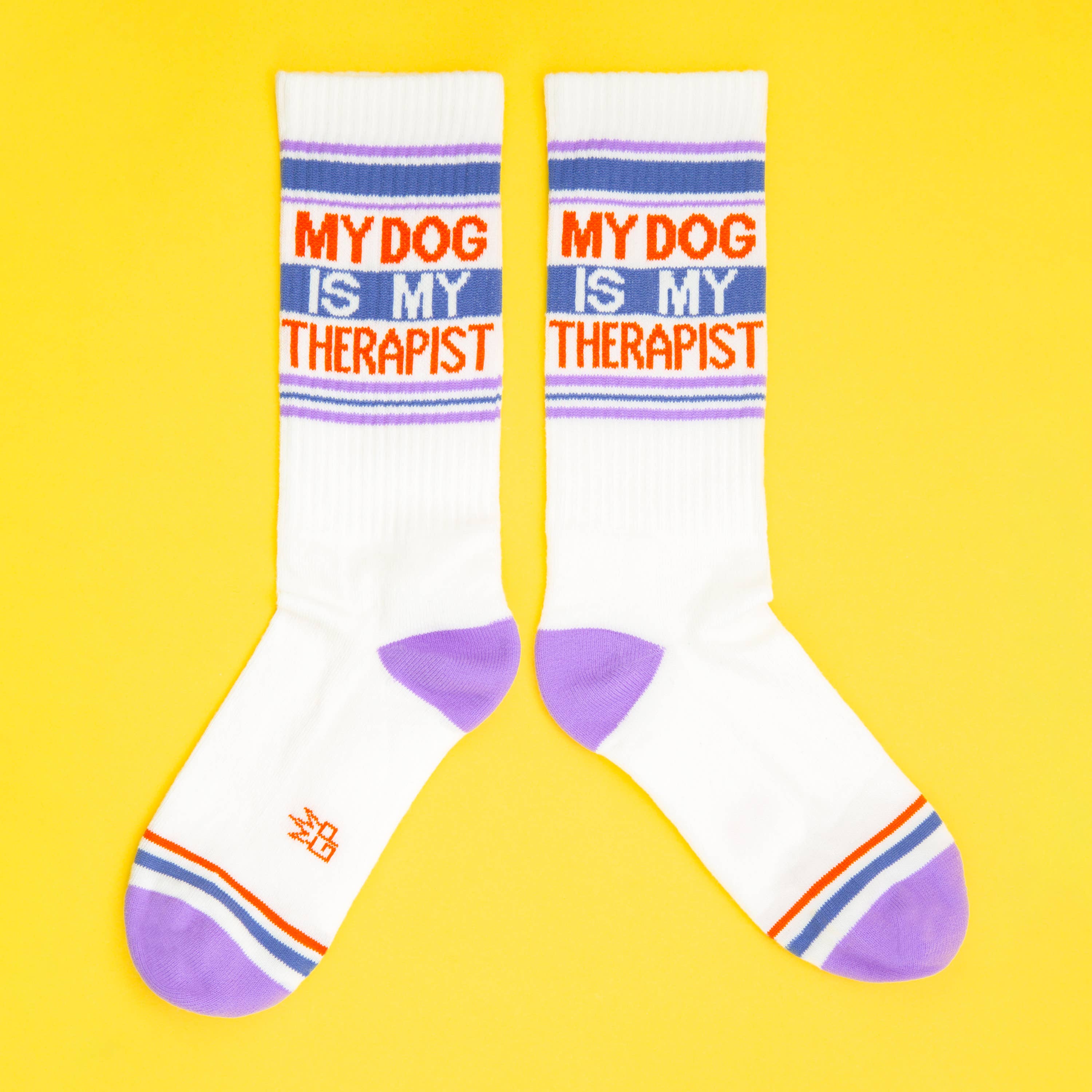 Dog Is My Therapist - Unisex Crew Socks