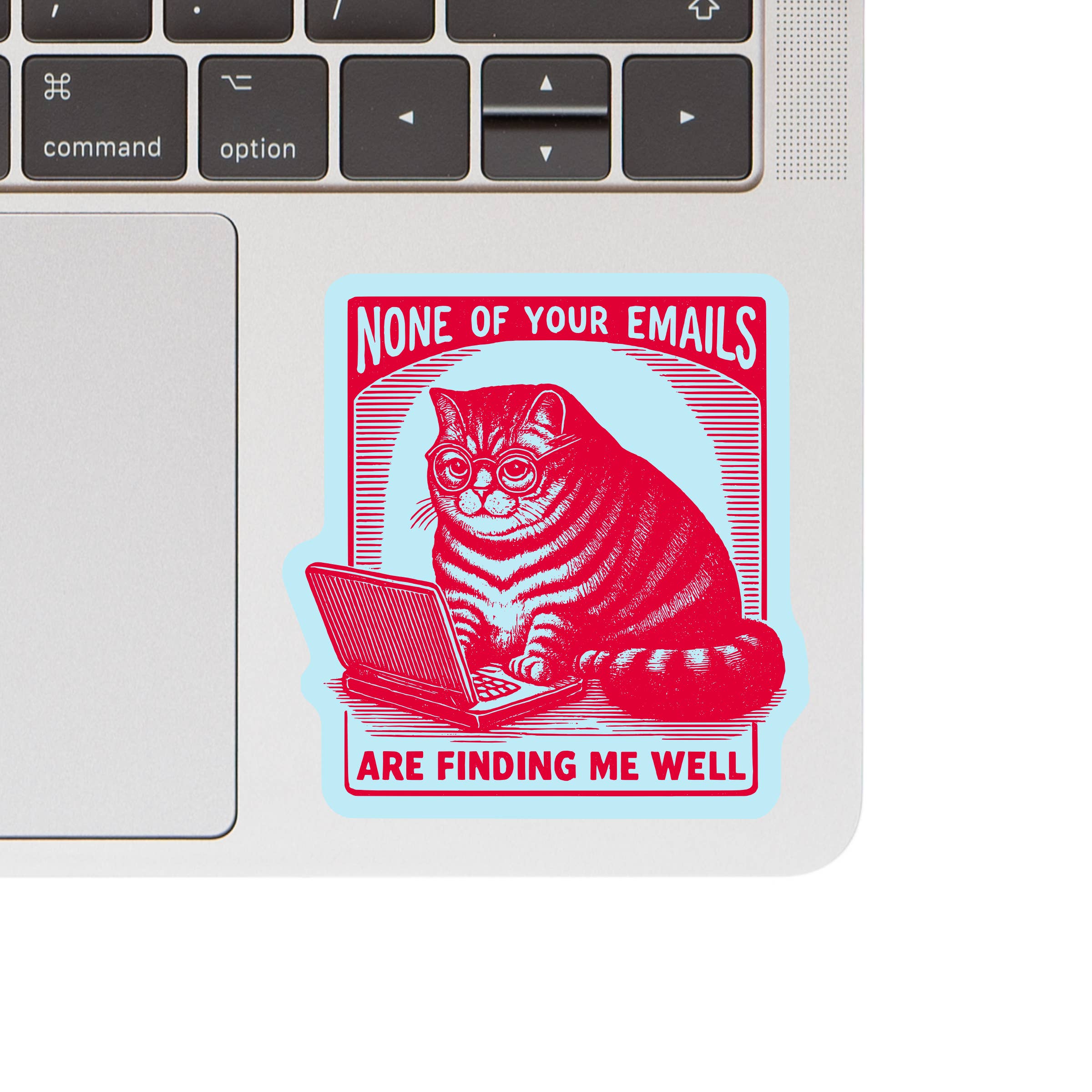 Working Kitty Cat - Vinyl Sticker