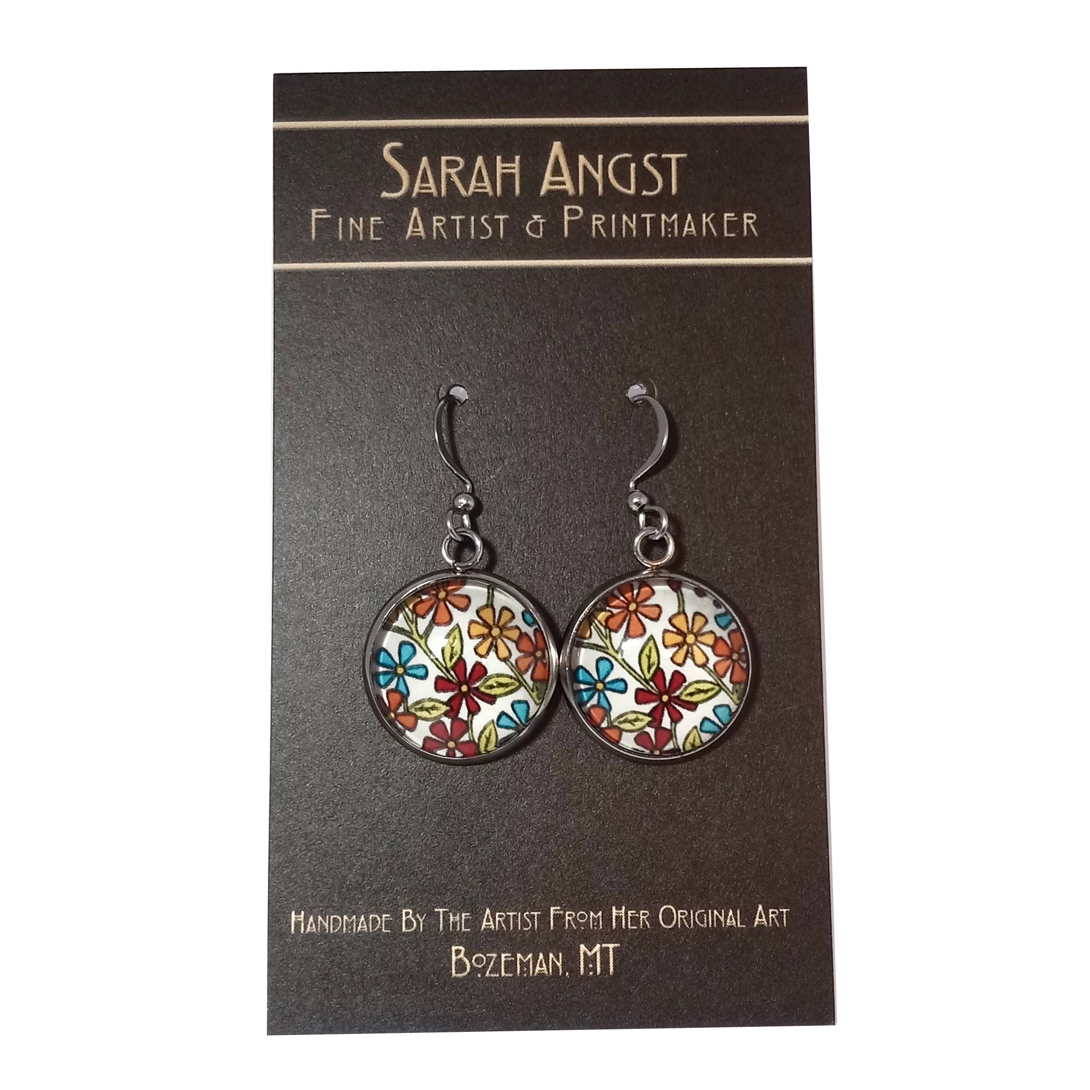Flowers - Local Artwork Earrings