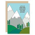 Like Drinking Outside - Birthday Card