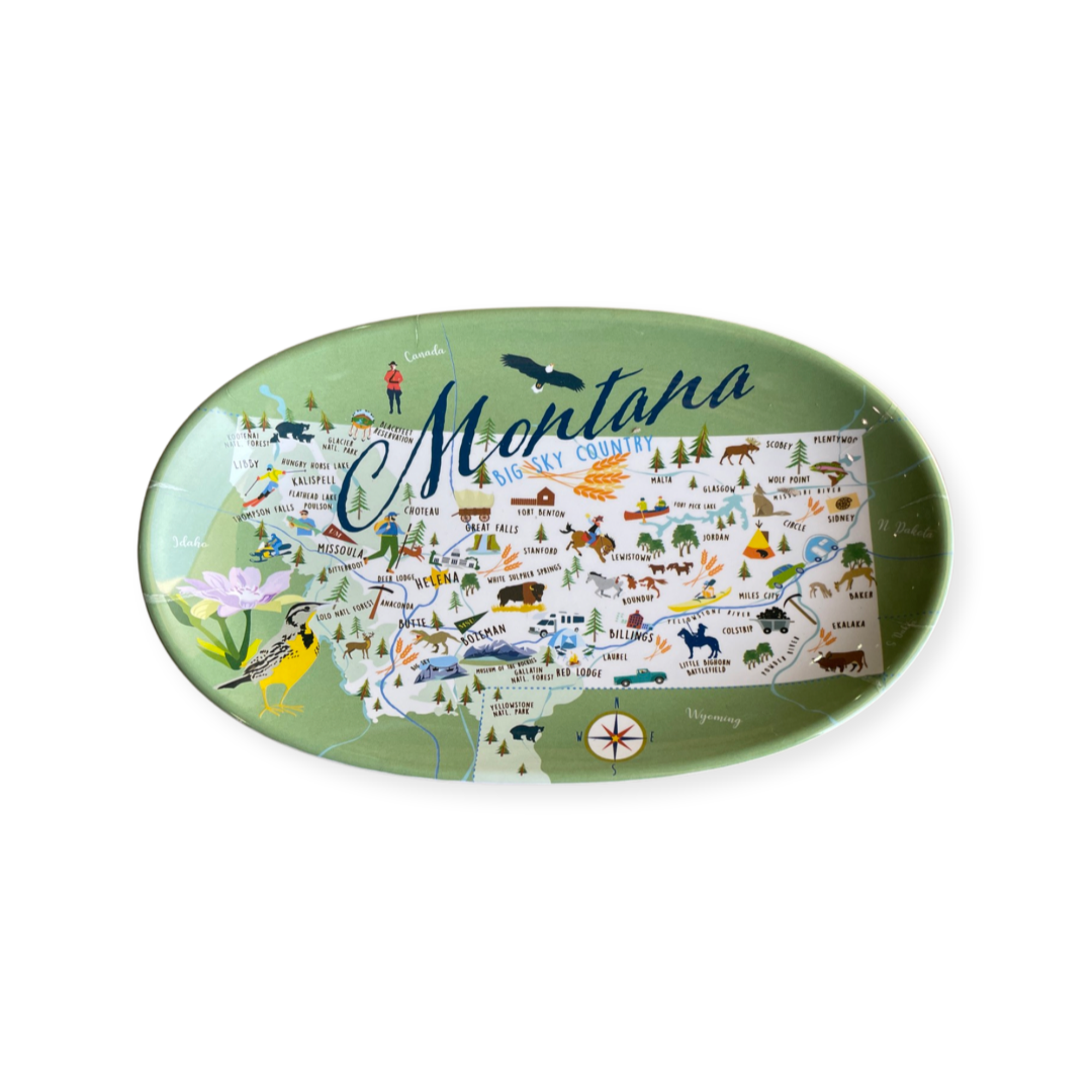 Montana - Melamine Tidbit Tray