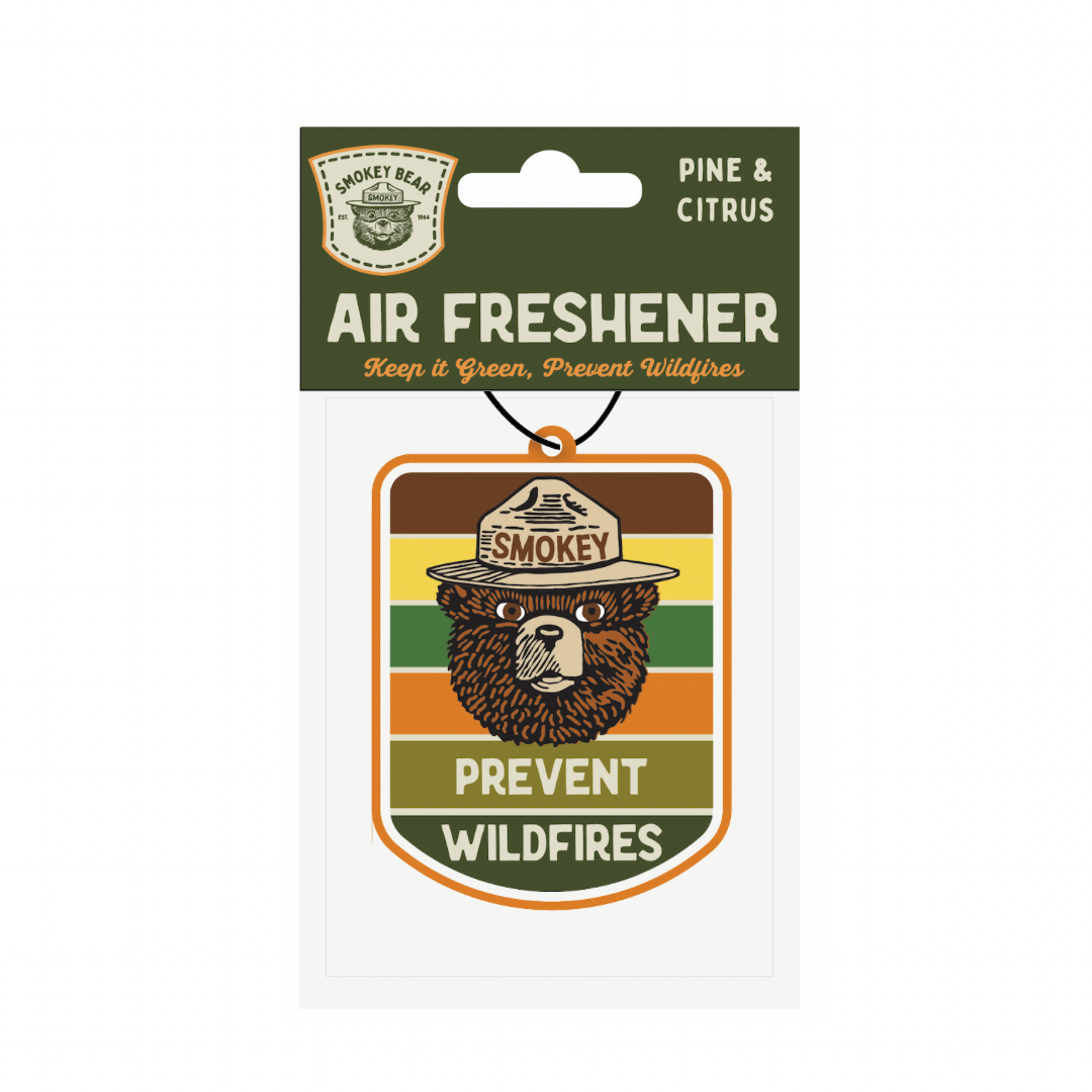 Smokey Bear - Pine & Citrus Air Freshener