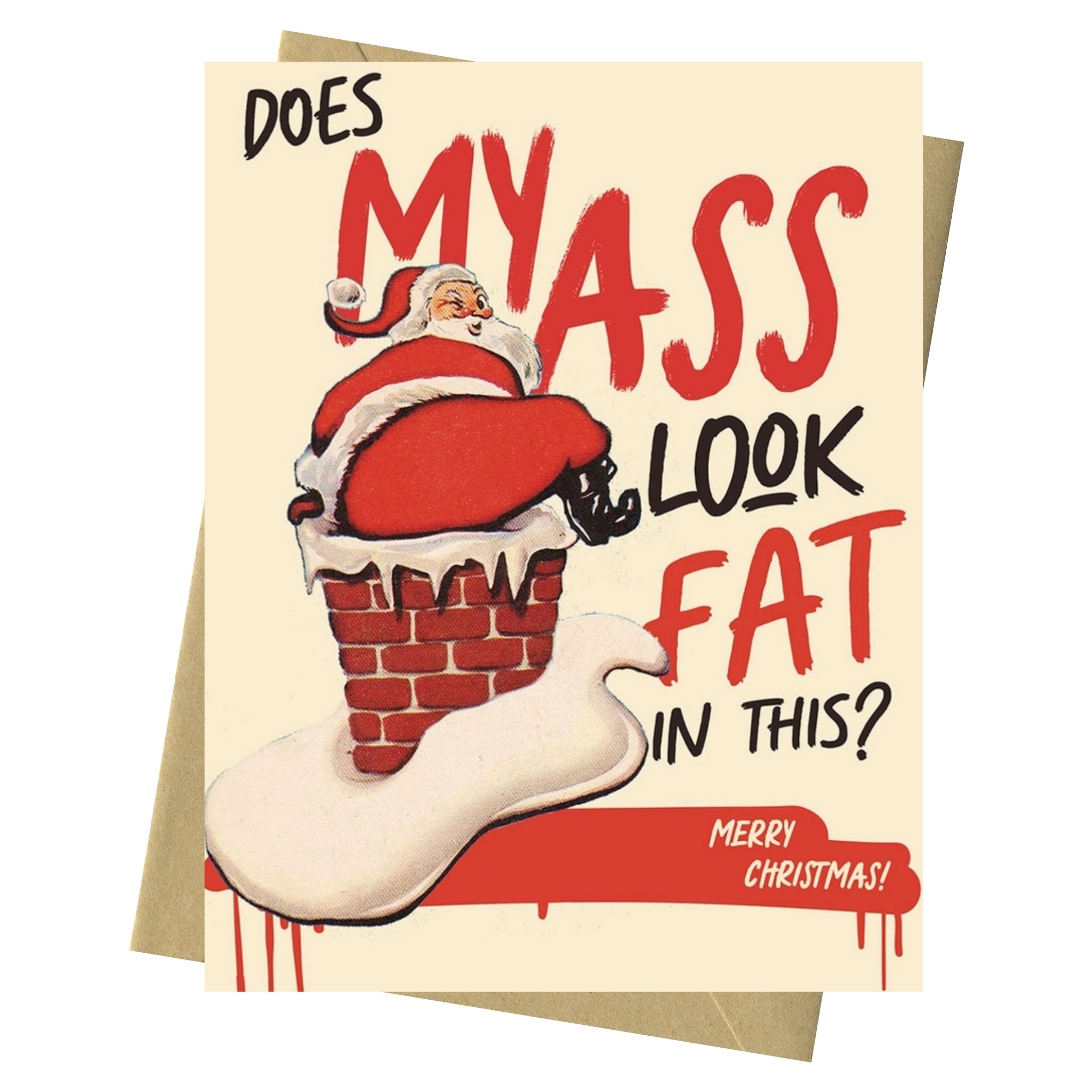 Big Ass Santa - Holiday Card
