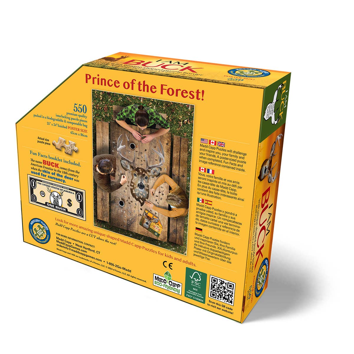 Big Buck - 550 Piece Jigsaw Puzzle