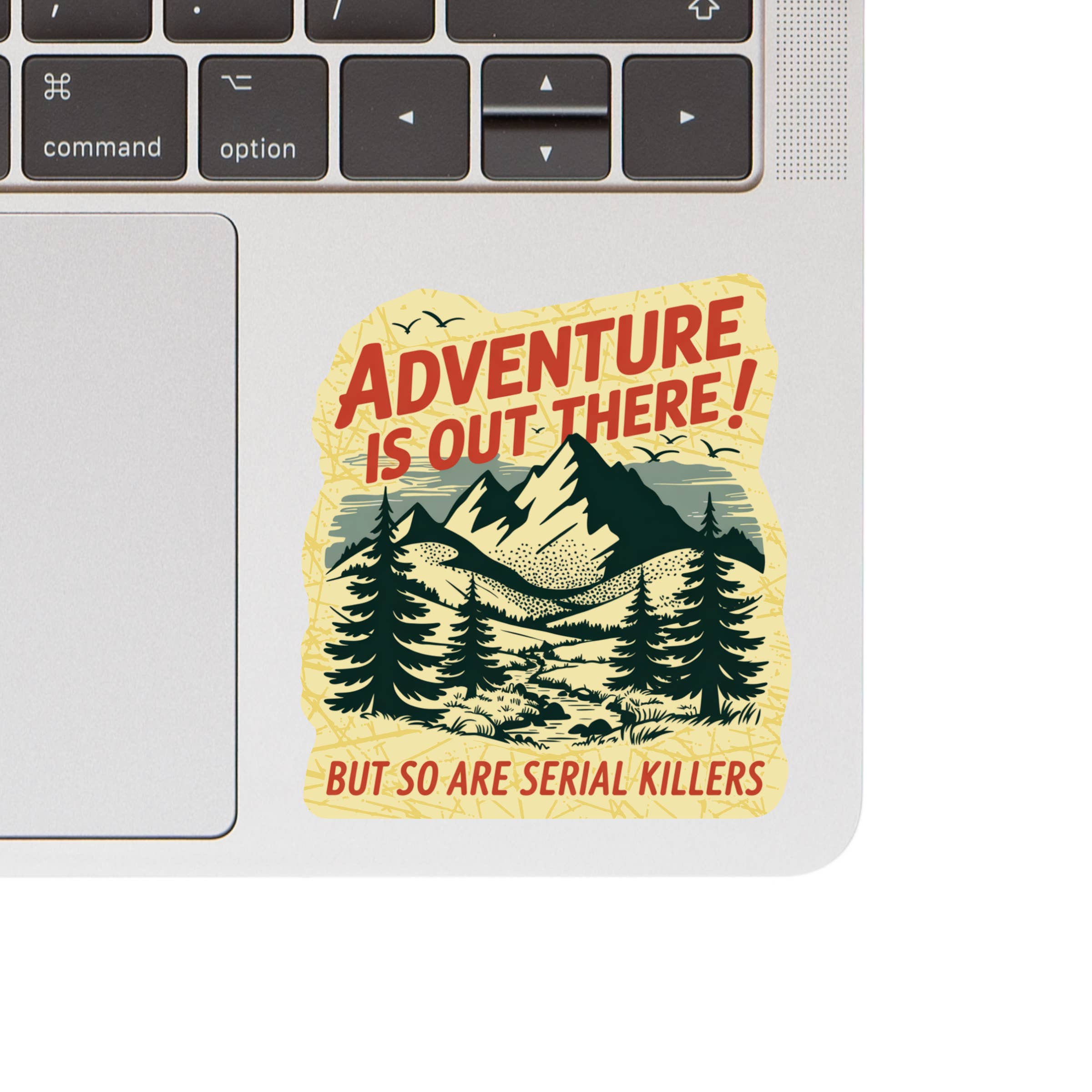 Adventure + Serial Killers - Vinyl Sticker