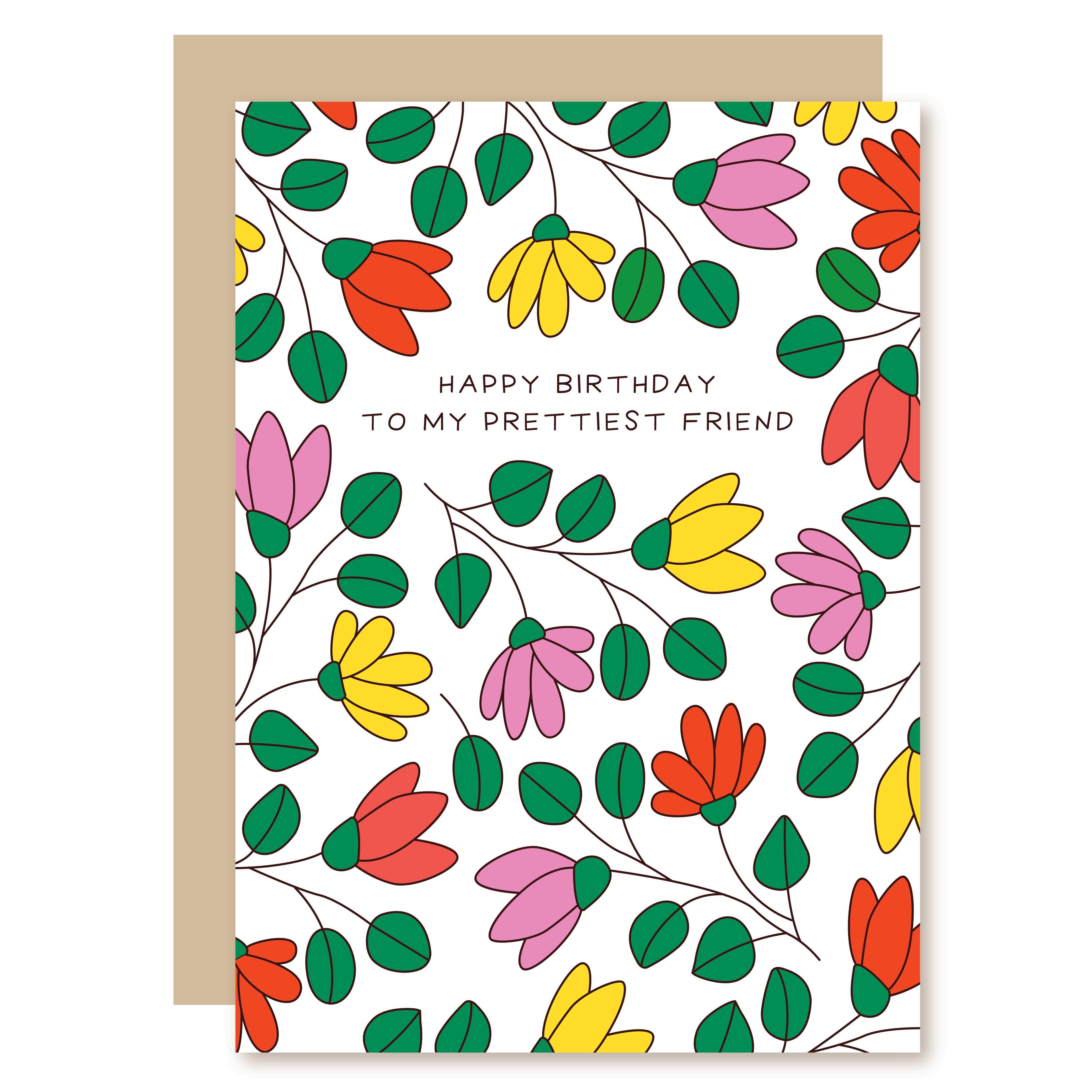 My Prettiest Friend ... Birthday Card