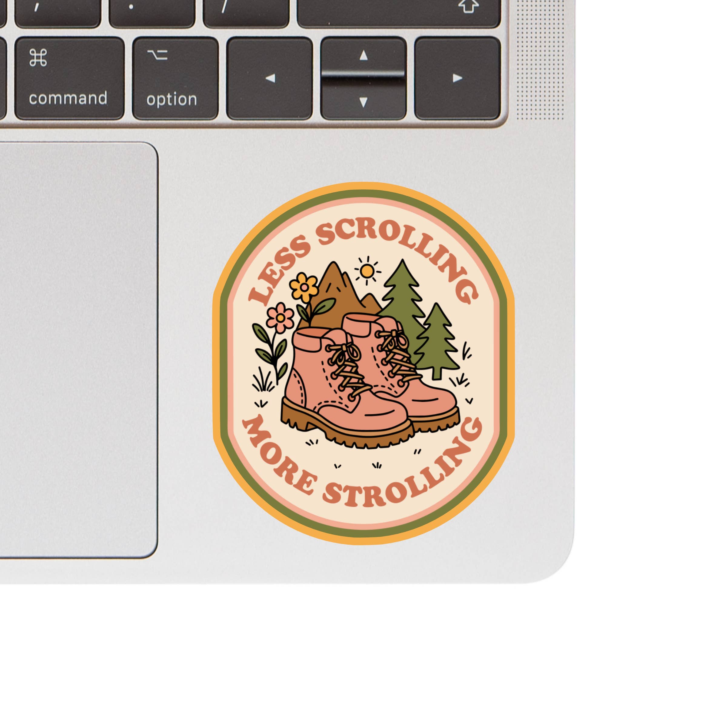 Less Scrolling Sticker