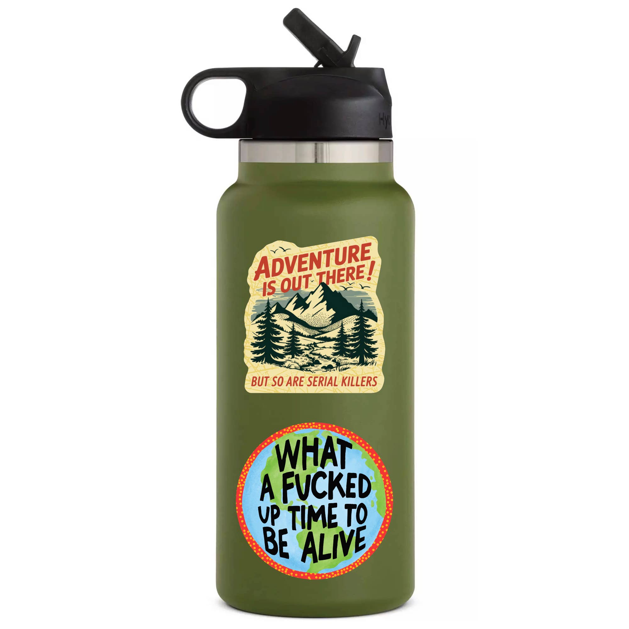Adventure + Serial Killers - Vinyl Sticker