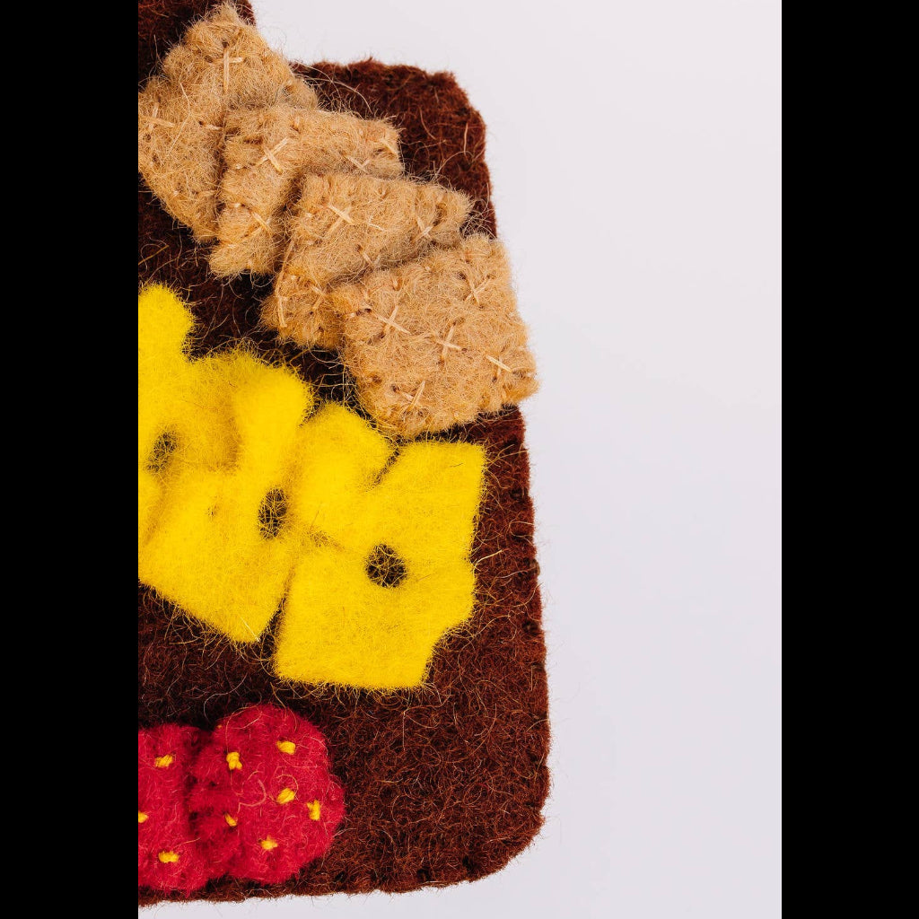 Christmas Cheeseboard / Charcuterie Board  Felt Ornament