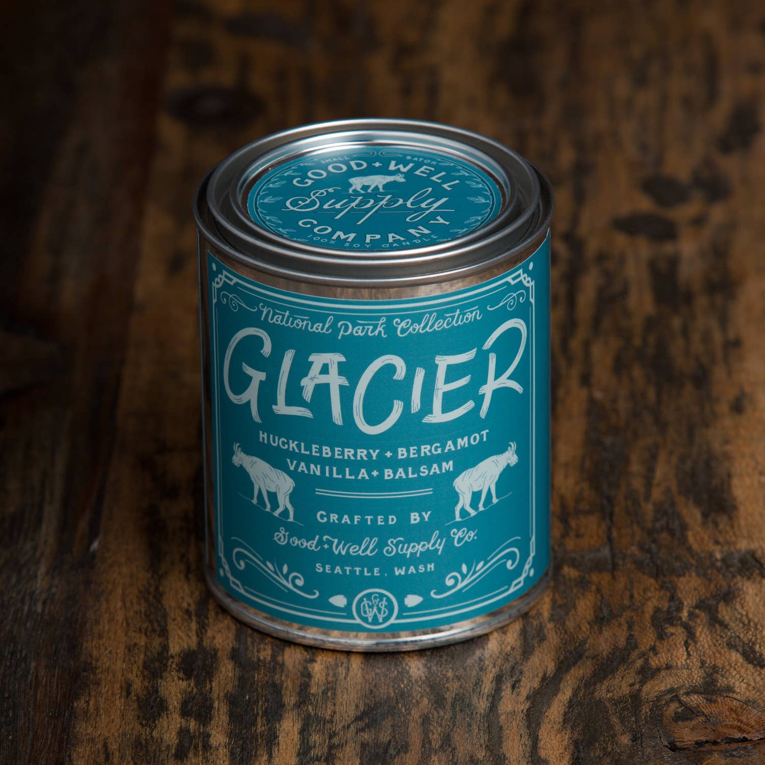 Glacier National Park | Huckleberry + Vanilla - 14oz Candle
