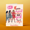 Girl, You Looking Good - Birthday Card