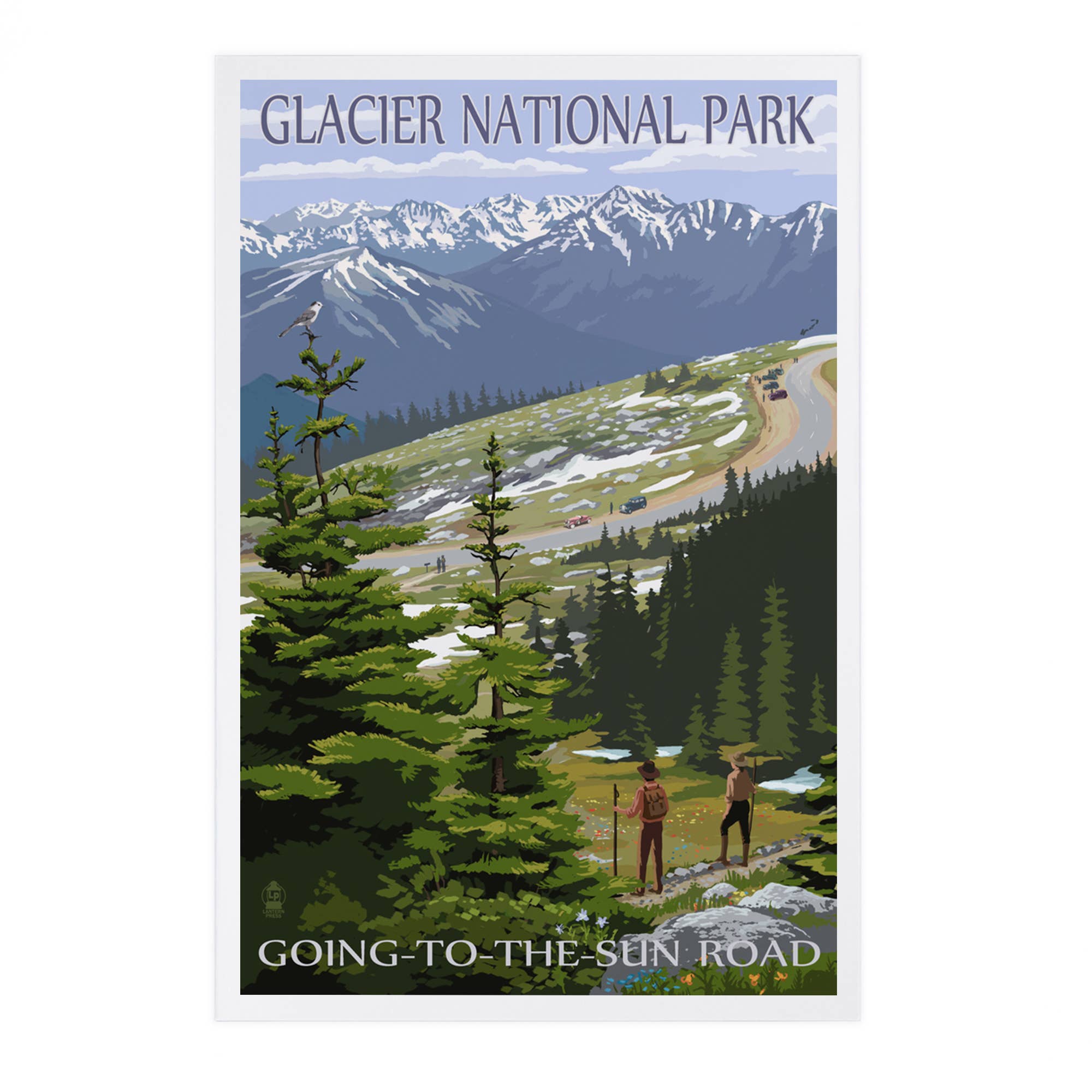 Premium Postcards Glacier National Park Going To The Sun Rd