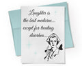 Laughter Is Best - Get Well Soon Card