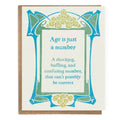 Age Is A Number - Birthday Card