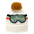 Ski Goggle - Pom Pom Beanie