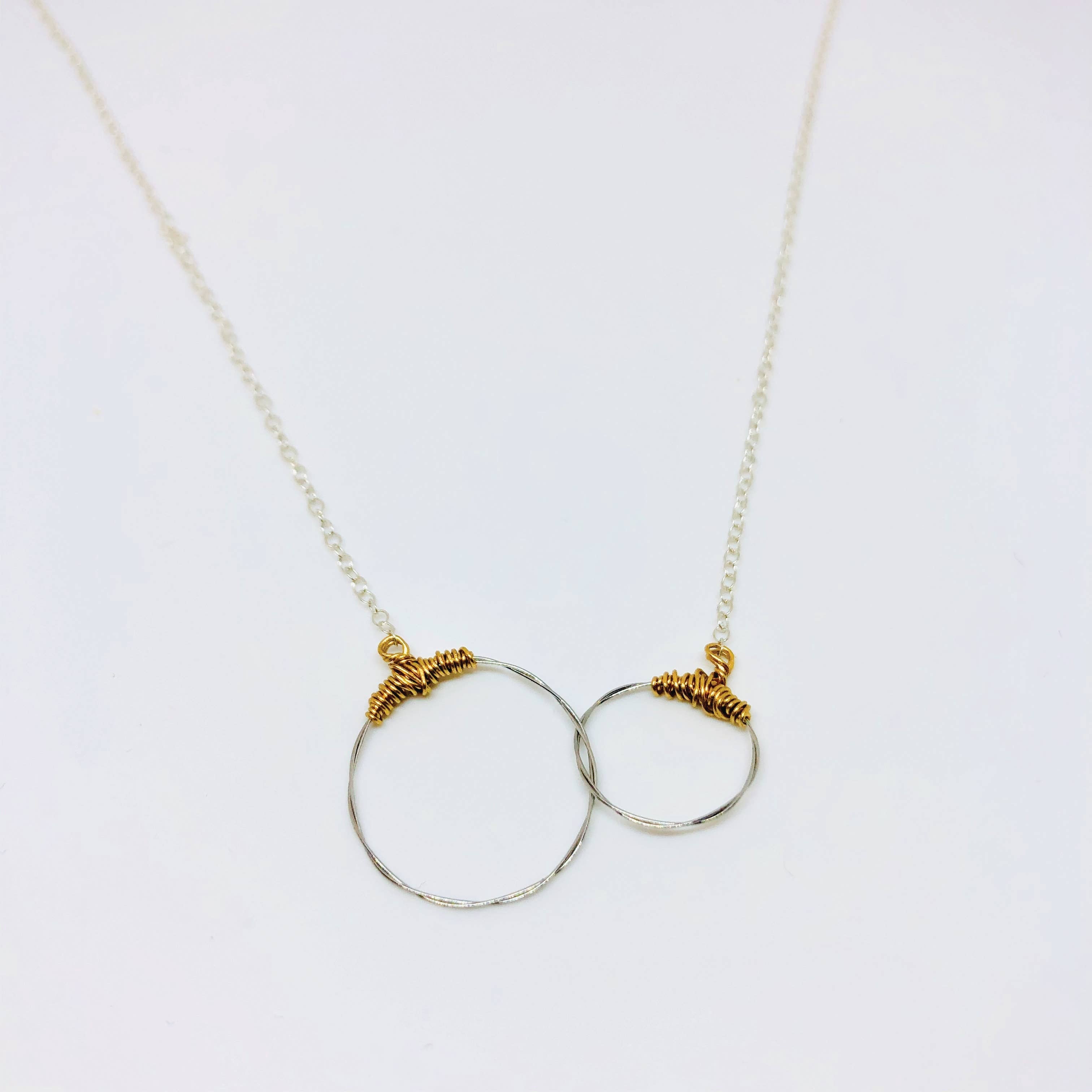 Two Souls - Guitar Strings Necklace