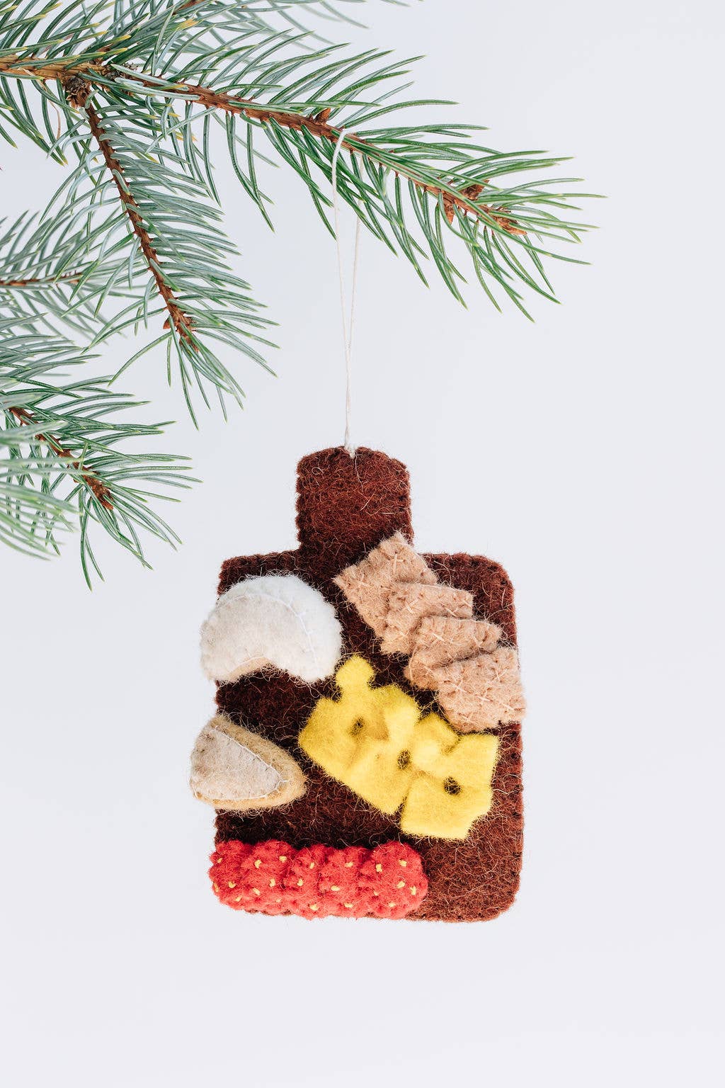 Christmas Cheeseboard / Charcuterie Board  Felt Ornament