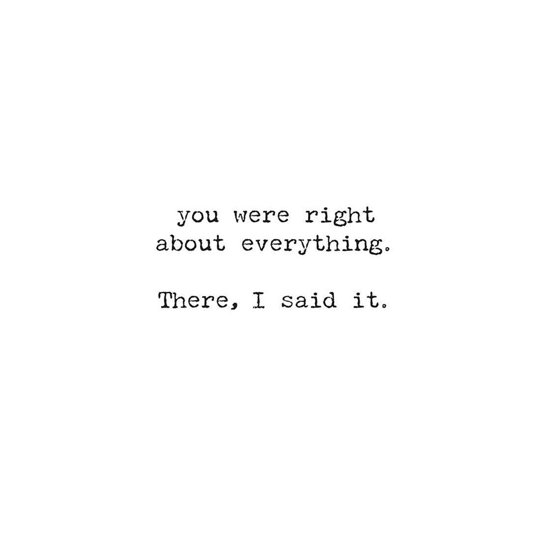Mom Was Right - Mother's Day Card