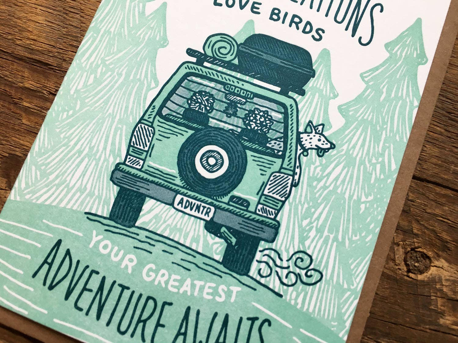 Congrats Adventure — Card