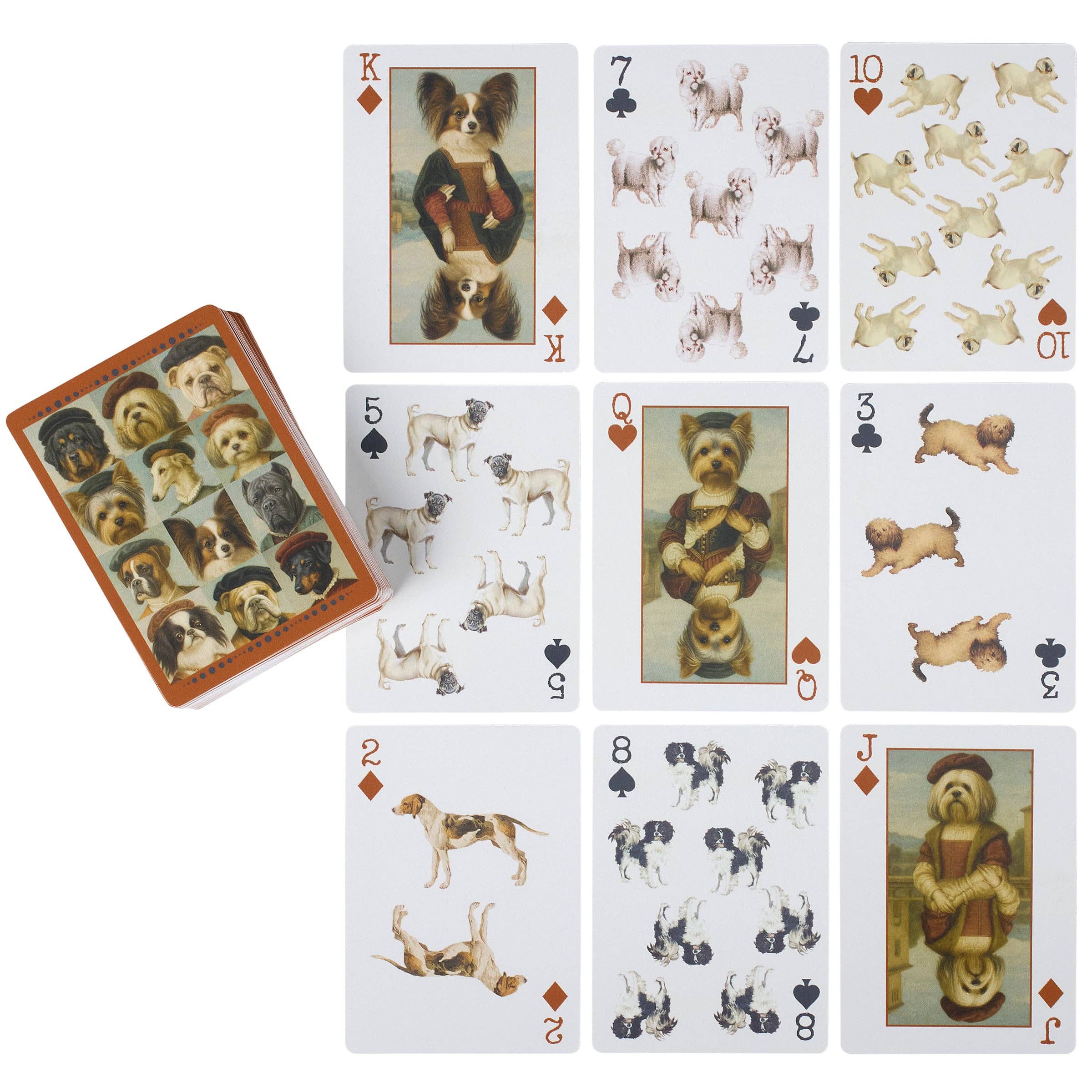 Vintage Dog - Playing Cards