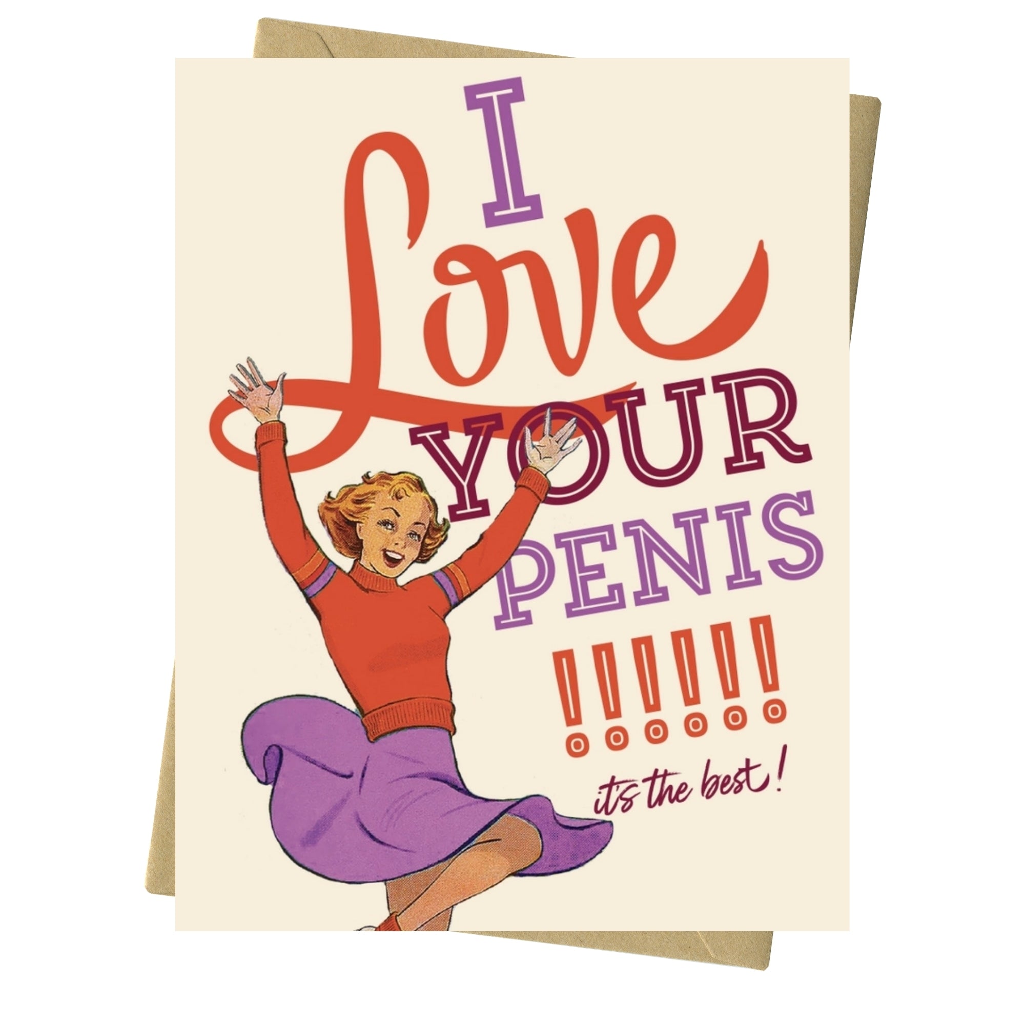 I Love Your Penis - Love Card For Him