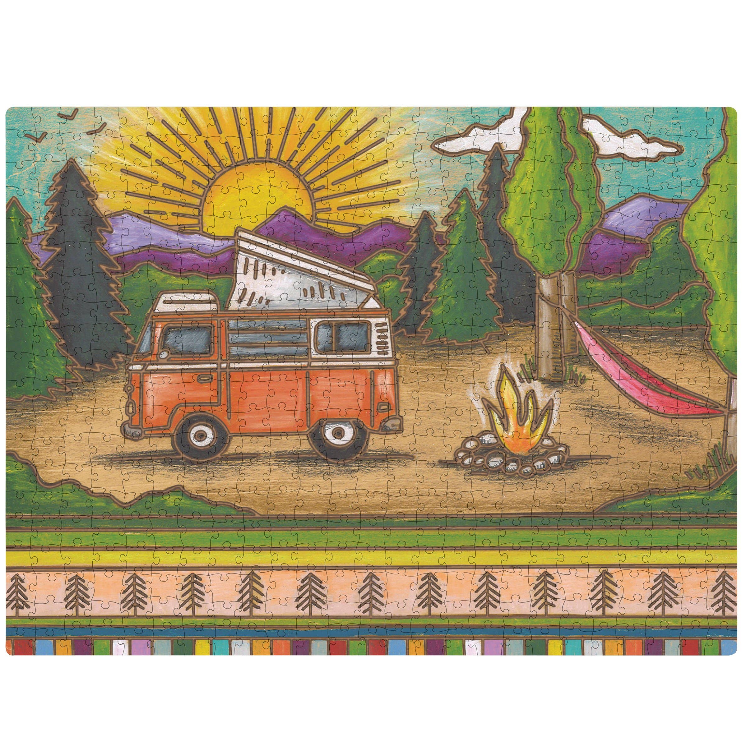 Camper ... 500 Piece Jigsaw Puzzle