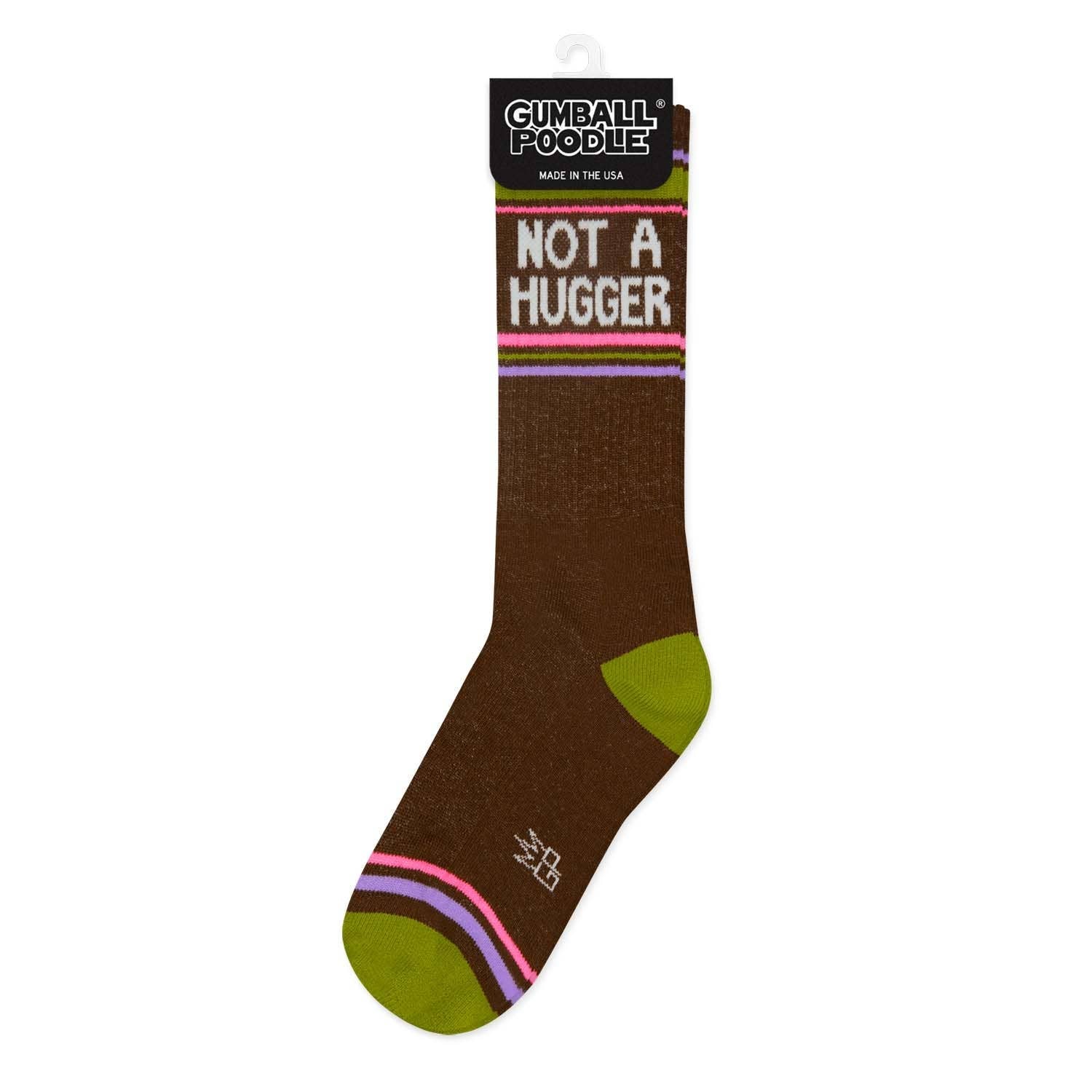 Not A Hugger - Unisex Comfy Socks