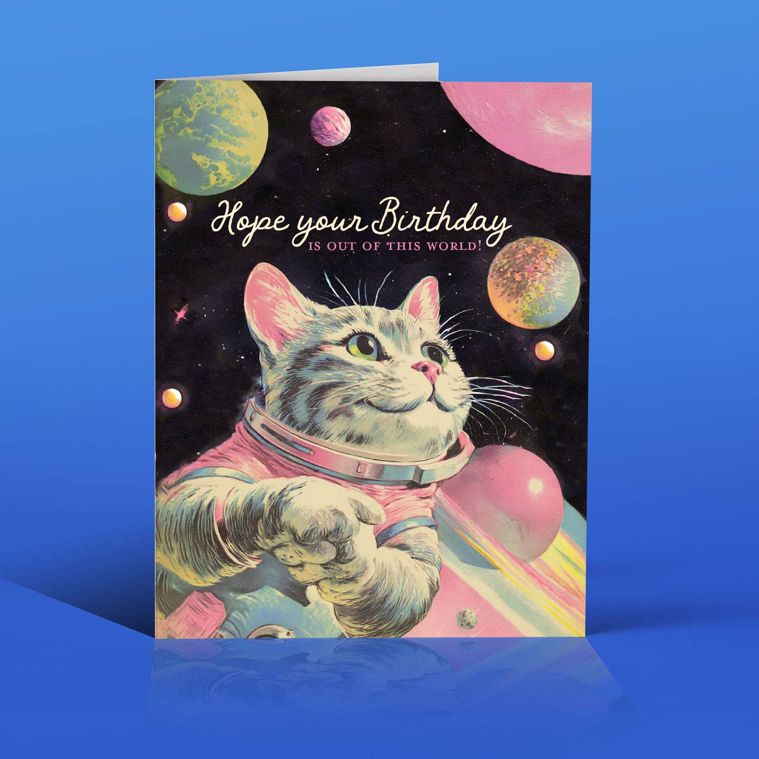 Out Of This World - Birthday Card