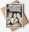 Birthday Advice - Birthday Card