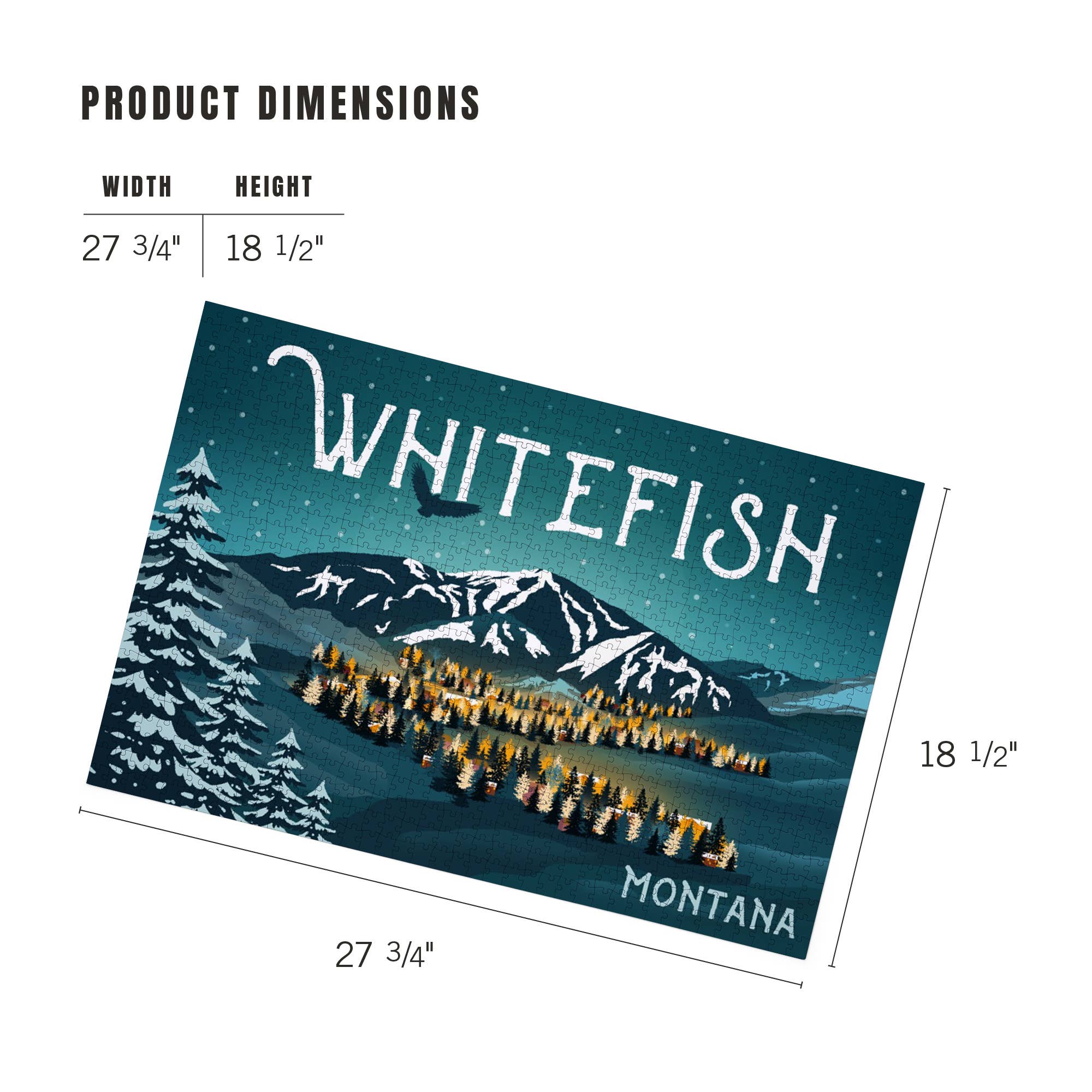 Whitefish, Montana ... Jigsaw Puzzle