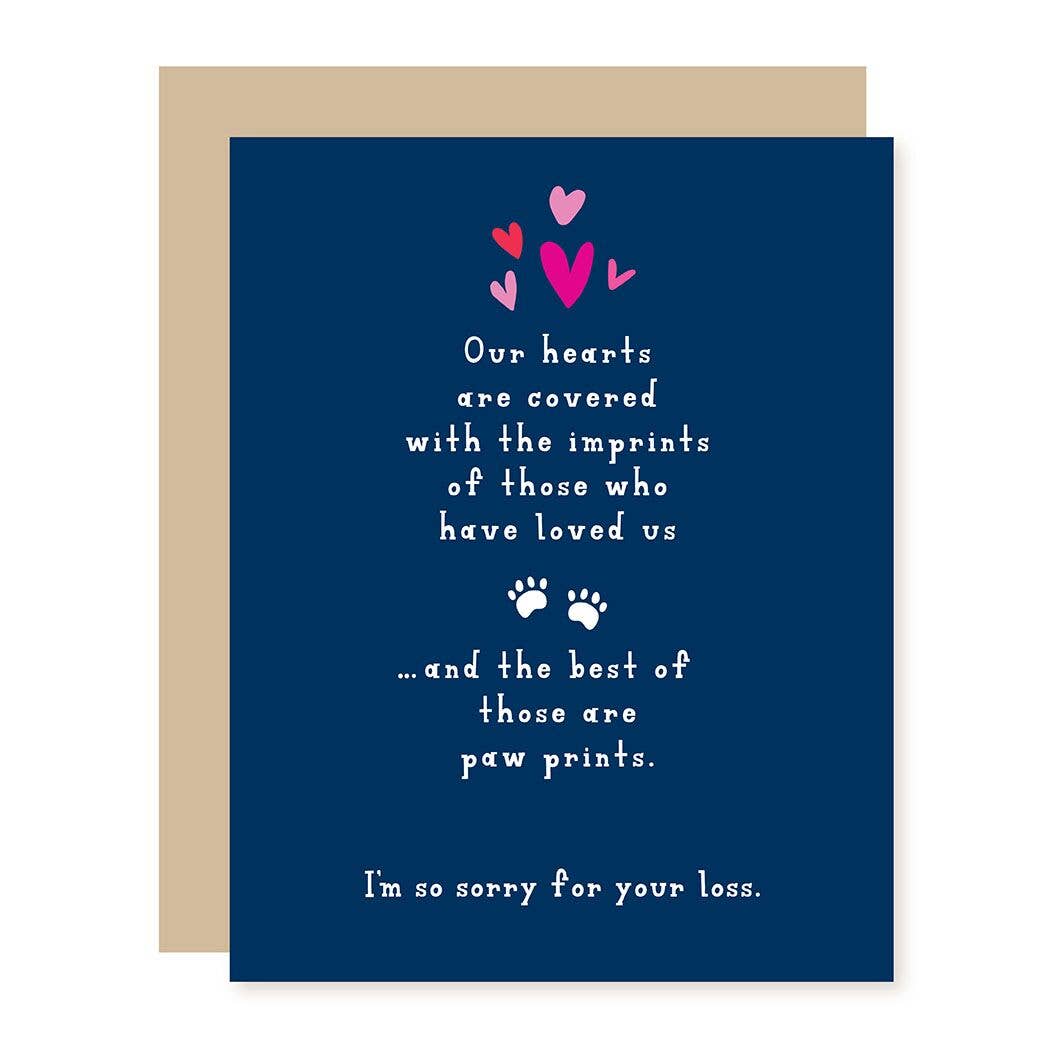 Paw Prints — Card