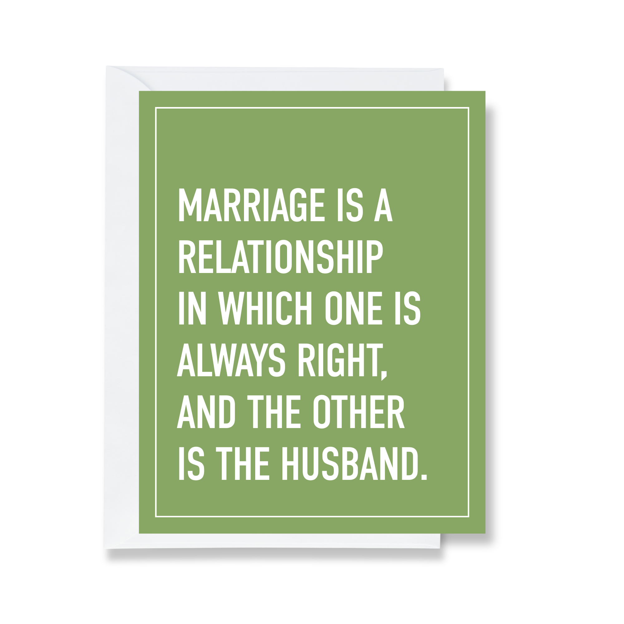 Always Right - Greeting Card
